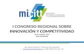 Ier congreso regional sobre innovación y competitividad