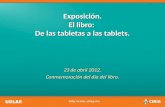 El libro: de las tabletas a las tablets