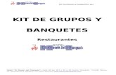 Kit Grupos y Banquetes 2011