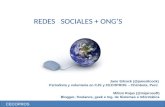Redes sociales + ONG's