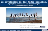 Redes sociales y odontología 2 0 resumen conferencia Marc Costa en el Colegio de Dentistas de Bizcaia Bilbao septiembre 2012
