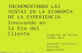 Congreso Chileno de Ventas 2013 en Icare: Presentación de Gonzalo Castillo, presidente ejecutivo de Procorp