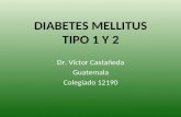 Diabetes Mellitus tipo 1 y 2