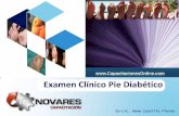 Examen clinico del pie diabetico 2008