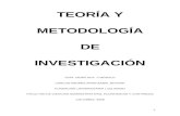 Teoria y metodologia de la investigacion (CARLOS ANDRÉS BOTERO)