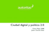 Ciudad Digital y Política 2.0