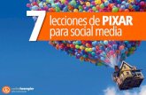 7 Lecciones de Pixar para Social Media