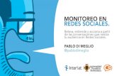 Monitoreo en Redes Sociales - Pablo Di Meglio