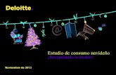 Estudio consumo navideño_2013