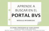 Aprende a buscar en el Portal BVS - intermedio (tutorial)