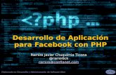Desarrollo de aplicacion facebook con php - Basico