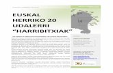 20 udalerri bizitasun ekonomiko eta sozial altuarekin Euskal Herrian