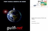 Guifi.net a Terres de l’Ebre: estat de la xarxa guifi.net i projectes en desenvolupament a les Terres de l’Ebre