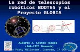 La red de telescopios robóticos BOOTES y el proyecto GLORIA
