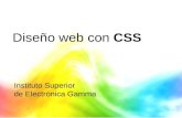 Diseño web con css