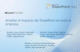 Ampliar el impacto deSharePoint en toda la empresa