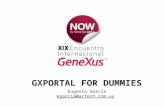 005 G Xportal For Dummies Juntas