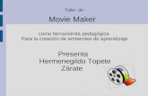 Manual para usar Movie Maker