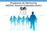 Programa de Mentoring de AIESEC Alumni Colombia (ACC)