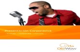 OleWow - Presentación Corporativa