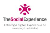 Presentacion The Social Experience