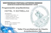 EXPO Programacion Arquitectonica - Hotel 4 Estrellas