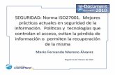 SEGURIDAD: Norma ISO27001