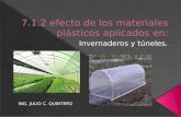7.1.2 efectos de los materiales plásticos aplicados en los invernaderos y túneles