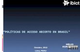 Políticas de Acceso Abierto en Brasil