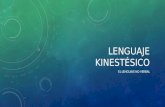 Lenguaje kinestésico