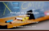 Formacion Docente eLearning
