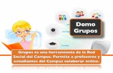 Grupos Red Social - Sclipo Campus Online