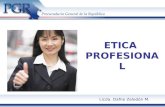 Charla de etica profesional (1) diapositivas
