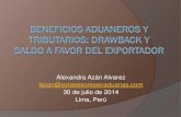 Pedro Espino recomienda:Drawback
