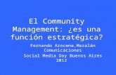 ¿Es estratégico el Community Management?