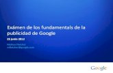 Examen Conceptos Básicos de la Publicidad en Google Adwords™ - Español