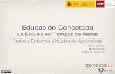 Educación Conectada: Redes y Entornos Personales de Aprendizaje