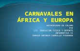 Carnavales en áfrica y europa