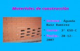 Presentacioon Materiales De Construccion1