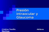 Presión Intraocular y Glaucoma