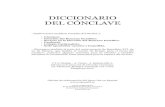 Diccionario Del Conclave