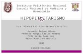 Hipopituitarismo. Hospital Lopez Mateos