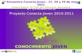 Presentación Encuentro Conecta Joven 2011