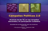 Alcances de las TIC en las campañas electorales y la participación ciudadana  Cancel