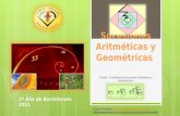 Sucesiones aritméticas y geométricas