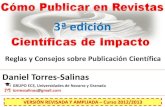3ª ed. ampliada. cómo publicar en revistas científicas de impacto  reglas y consejos sobre publicación científica.