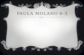 paulita molano 6-3