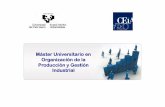 Presentación Master Organizacion Industrial EHU-UPV: CEIA+bmgen+lean startup+tendencias