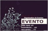 Presentacion Empresa Organizadora De Eventos