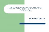 Hipertension Pulmonar Primaria